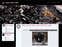 Tablet Screenshot of gilsonite.co